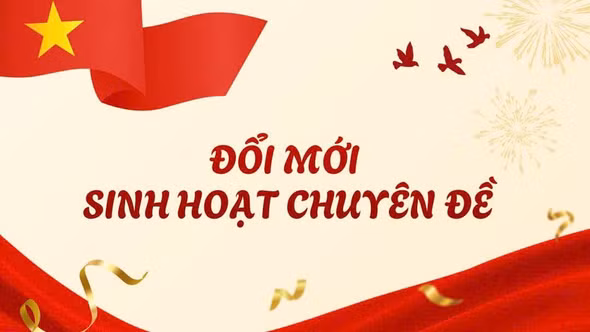 Đổi mới sinh hoạt chuyên đề