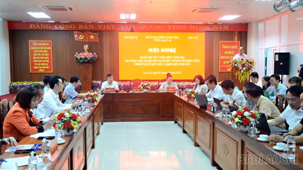 Đoàn đại biểu Quốc hội tỉnh lấy ý kiến góp ý vào 8 dự án luật trình Kỳ họp thứ 2, Quốc hội khóa XVI