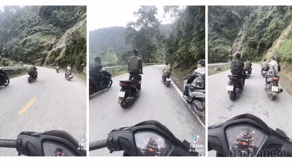 Cảnh sát giao thông Lào Cai xử lý nhóm 5 thanh, thiếu niên vi phạm giao thông qua VNeTraffic