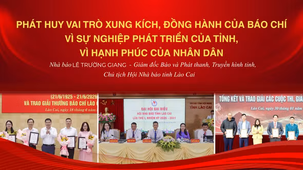 Phát huy vai trò xung kích, đồng hành của báo chí vì sự phát triển của tỉnh, vì hạnh phúc Nhân dân