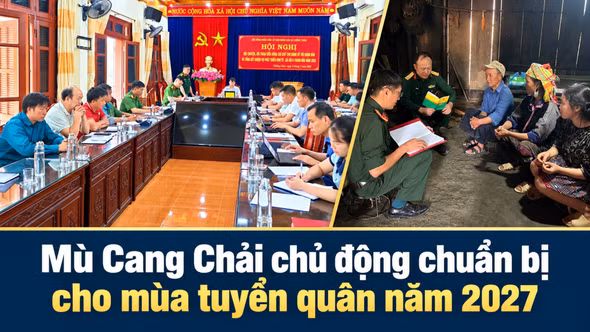 Mù Cang Chải chủ động chuẩn bị cho mùa tuyển quân năm 2027