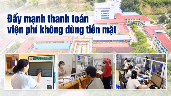 Đẩy mạnh thanh toán viện phí không dùng tiền mặt