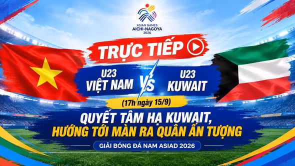 TRỰC TIẾP U23 Việt Nam vs U23 Kuwait: Hiệp 2 tiếp tục “mưa” cơ hội, bàn thắng vẫn lẩn tránh