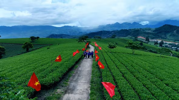 Xã Bảo Yên và phường Trung Tâm, Cam Đường: Sôi nổi hoạt động văn hóa, thể thao chào mừng Quốc khánh 2/9