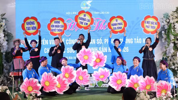 Lào Cai tăng cường phòng ngừa tảo hôn, sinh con ở tuổi vị thành niên