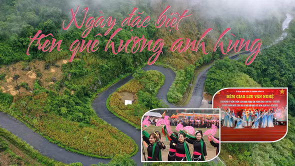 Ngày đặc biệt trên quê hương anh hùng