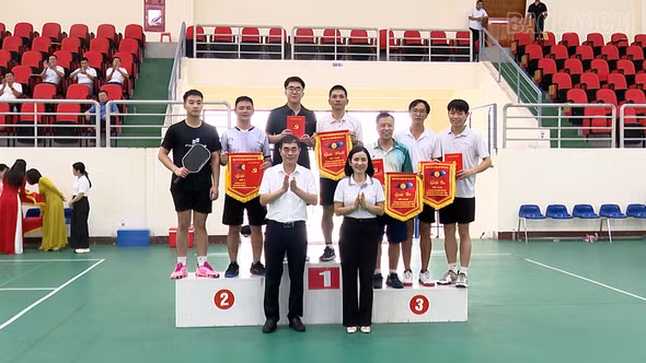 Bế mạc Giải Pickleball chào mừng kỷ niệm 81 năm Cách mạng Tháng Tám và Quốc khánh 2/9