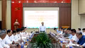 Phó Bí thư Thường trực Tỉnh ủy Hoàng Giang và Đoàn công tác của tỉnh làm việc tại xã Bảo Hà