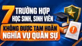 7 trường hợp học sinh, sinh viên không được tạm hoãn nghĩa vụ quân sự