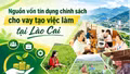 Nguồn vốn tín dụng chính sách cho vay tạo việc làm tại Lào Cai