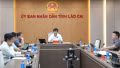 Lào Cai tham dự hội nghị trực tuyến về rà soát, tháo gỡ vướng mắc các công trình trọng điểm
