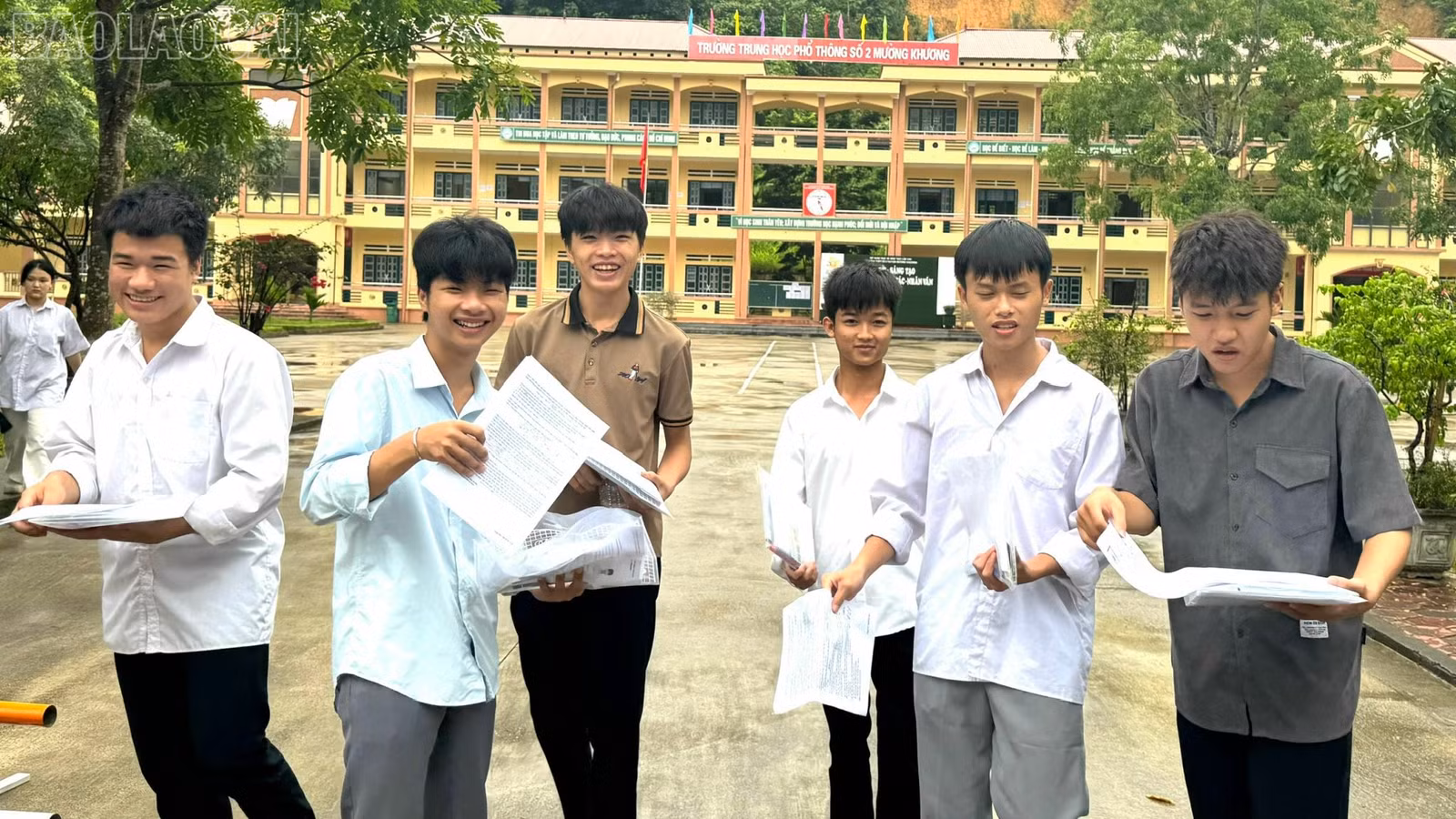 Thí sinh kết thúc môn thi với tâm lý thoải mái.