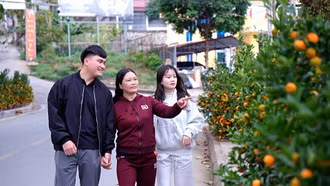 Niềm vui đoàn viên sau hành trình khoác áo lính