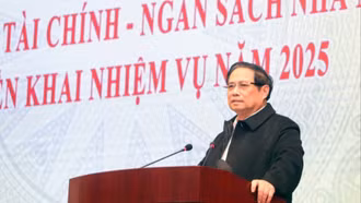 Thủ tướng Chính phủ Phạm Minh Chính dự Hội nghị triển khai nhiệm vụ ngành Tài chính năm 2025