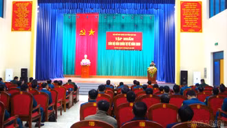 Bộ Chỉ huy Quân sự tỉnh khai mạc lớp tập huấn cán bộ dân quân tự vệ năm 2026