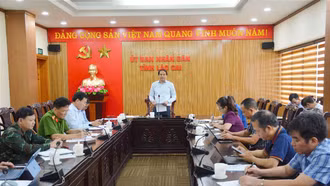 Chủ tịch UBND tỉnh Trịnh Xuân Trường: Cần thực hiện 5 nguyên tắc, 6 nhiệm vụ trọng tâm phòng, chống và khắc phục hậu quả mưa lũ