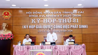 Kỳ họp thứ 21 HĐND tỉnh khóa XVI thông qua 20 nghị quyết