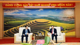 Bí thư Tỉnh ủy Dương Quốc Huy tiếp và làm việc với Hiệp hội doanh nghiệp Hàn Quốc tại Việt Nam