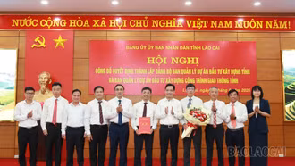 Thành lập 2 Đảng bộ trực thuộc Đảng bộ UBND tỉnh Lào Cai