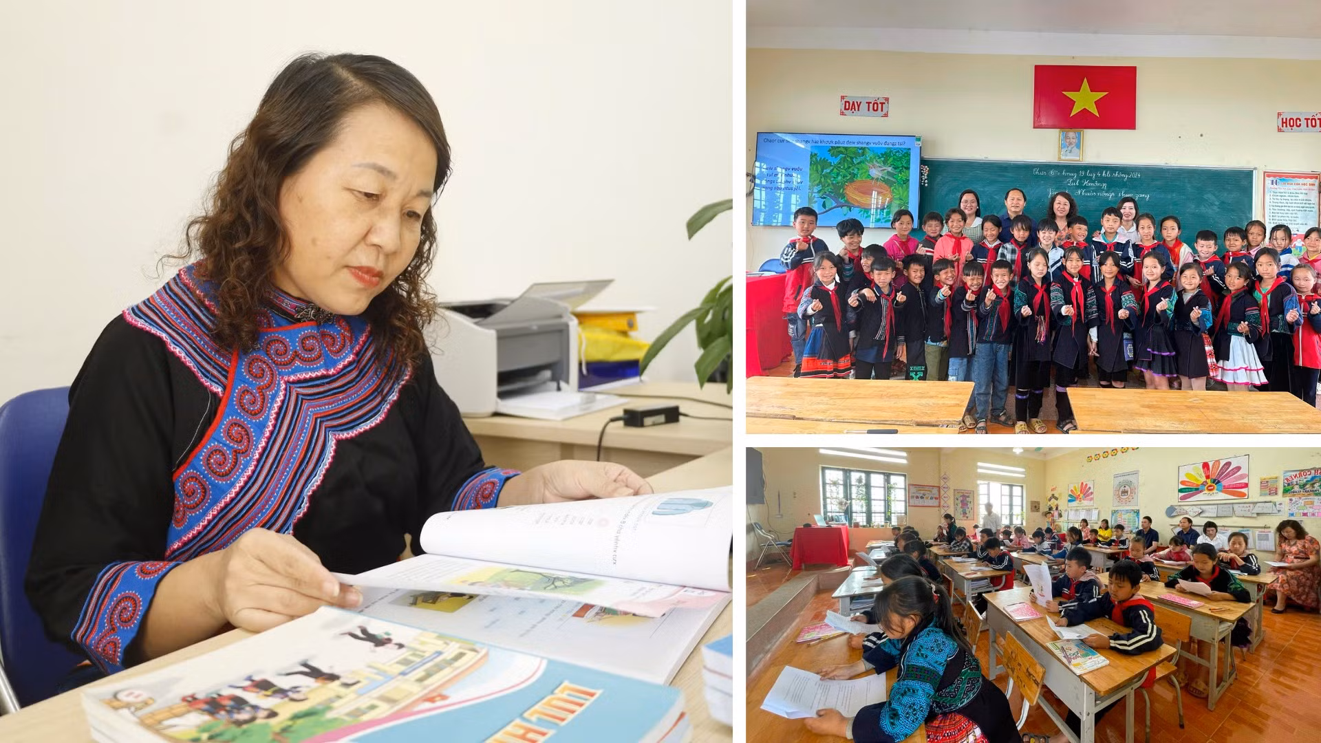 Cô giáo người Mông say sưa với sự nghiệp "trồng người".