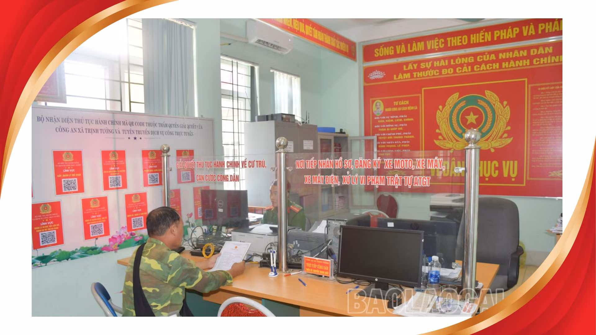 Nhiều thủ tục hành chính được đẩy nhanh tiến độ giải quyết.