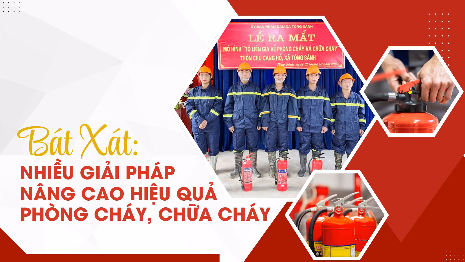 Bát Xát: Nhiều giải pháp nâng cao hiệu quả phòng cháy, chữa cháy
