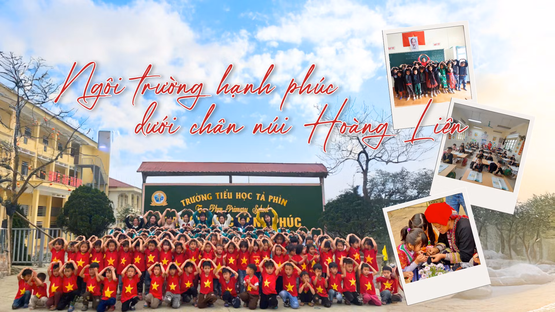 Ngôi trường hạnh phúc dưới chân núi Hoàng Liên