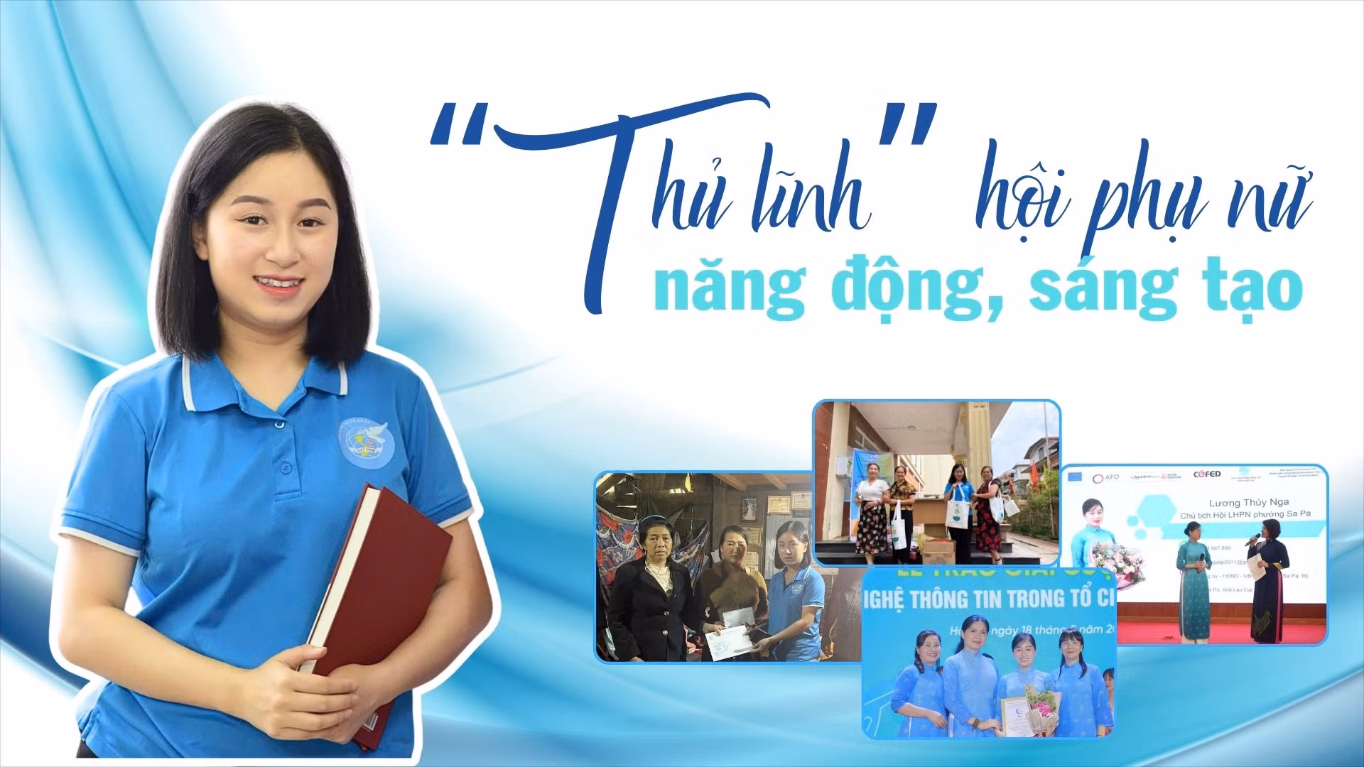 “Thủ lĩnh” hội phụ nữ năng động, sáng tạo