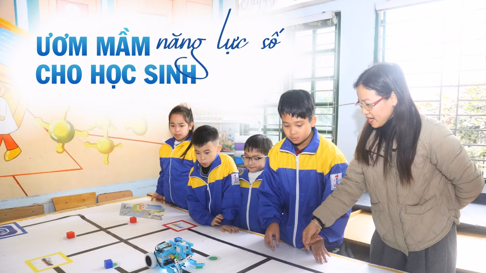 Ươm mầm năng lực số cho học sinh