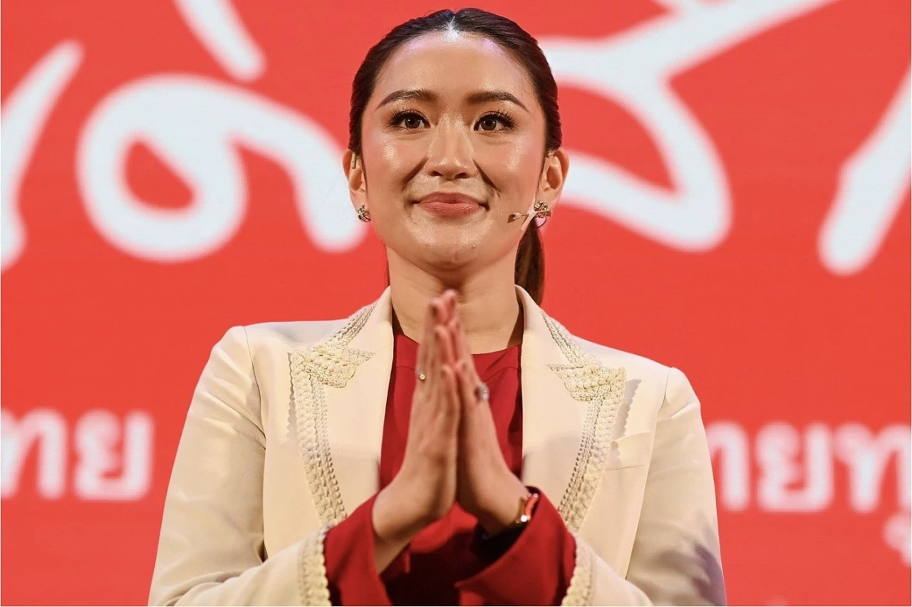 Tân Chủ tịch đảng Pheu Thai Peatongtarn Shinawatra. (Nguồn: Bangkok Post)