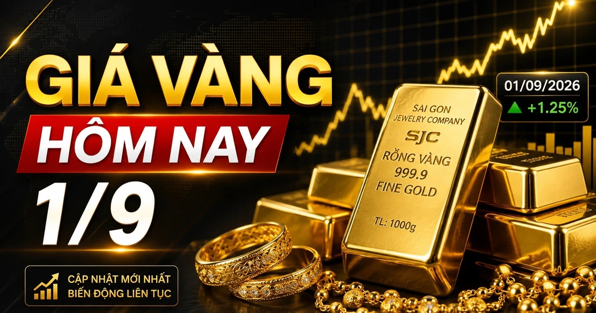 Giá vàng SJC giữ 148,7 triệu đồng, vàng thế giới hồi nhẹ ngày 1/9