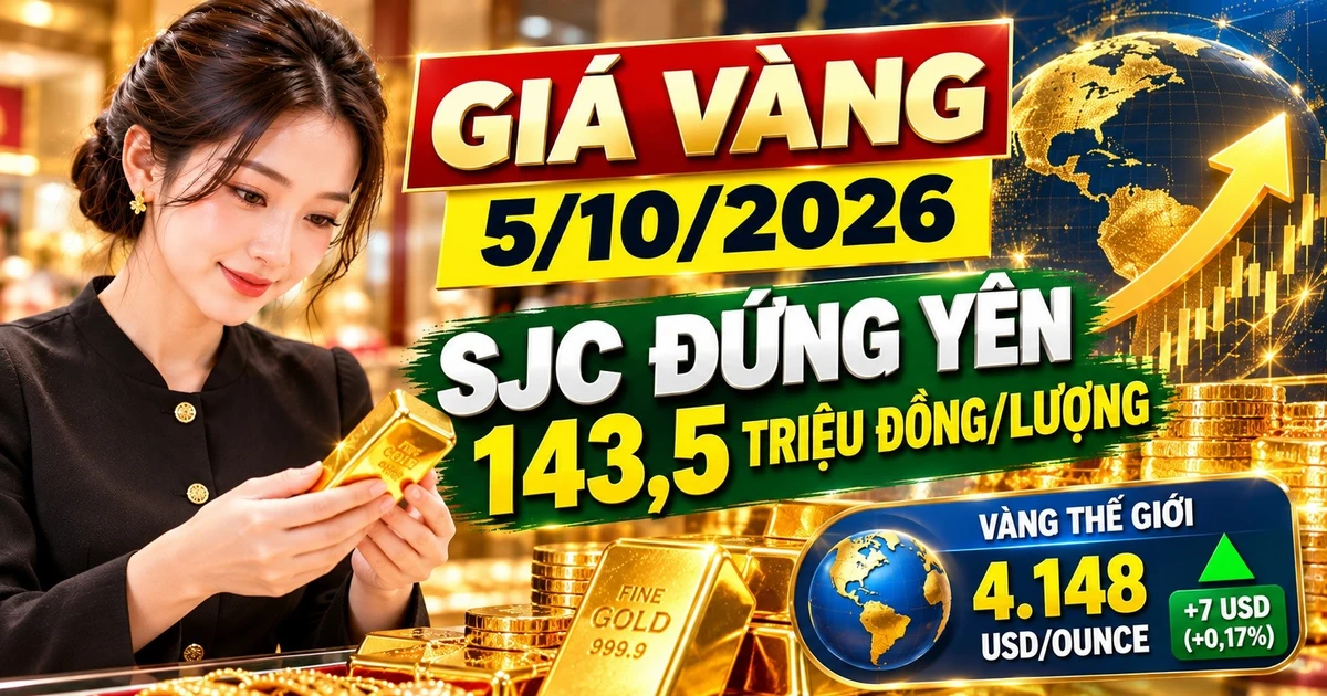 Giá vàng thế giới tăng, SJC trong nước biến động