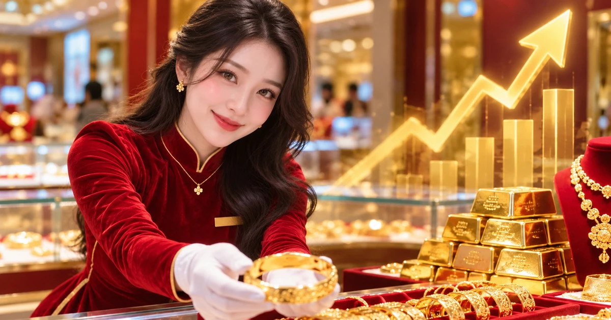 Giá vàng SJC giảm nhẹ về 143,8 triệu đồng/lượng