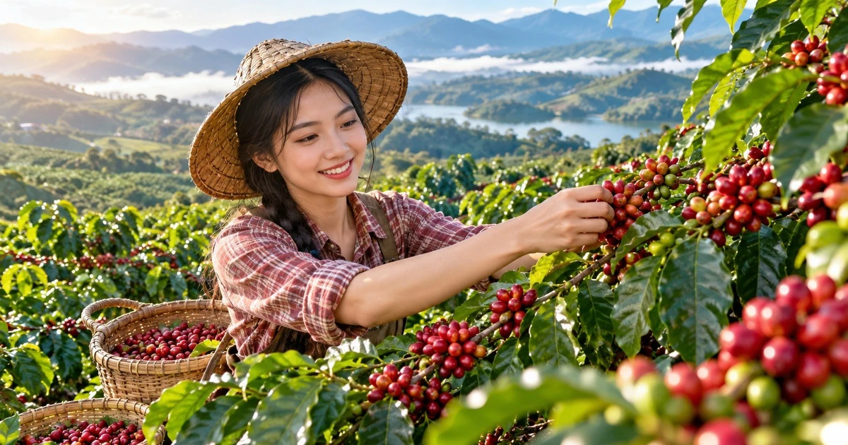 Giá cà phê hôm nay (25/10): Trong nước và thế giới đồng loạt giảm
