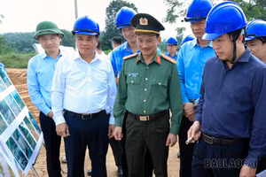 Thường trực Tỉnh ủy kiểm tra tiến độ triển khai hai khu công nghiệp tại Gia Phú