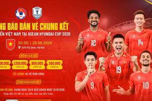VFF mở bán vé trận chung kết ASEAN Cup 2026