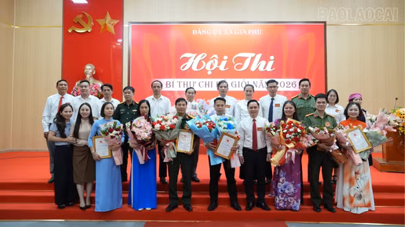 Xã Gia Phú tổ chức thành công Hội thi Bí thư chi bộ giỏi năm 2026