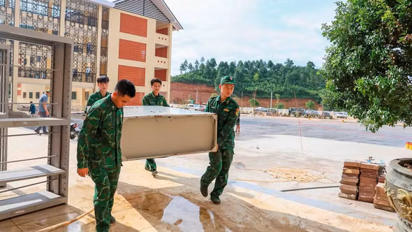 Những ngôi trường mới nơi biên cương