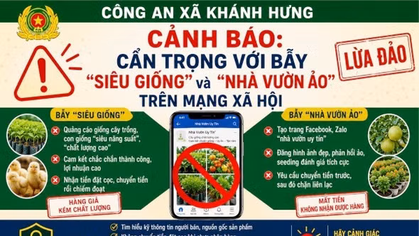 Cảnh giác thủ đoạn lừa bán "siêu giống" trên mạng xã hội