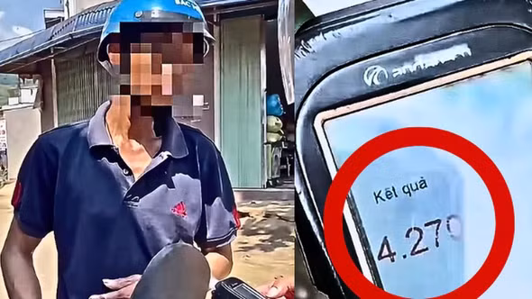 Tài xế vi phạm nồng độ cồn gấp 10 lần mức cao nhất khai gì?