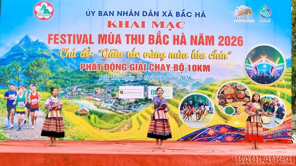 Khai mạc Festival Mùa Thu Bắc Hà năm 2026
