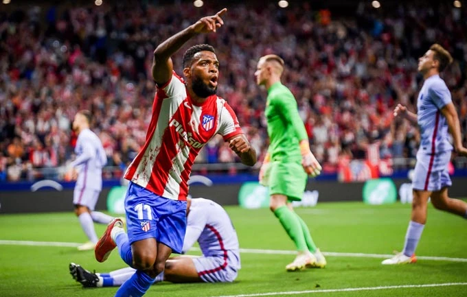 Kết quả Atletico 2-0 Barcelona: Hạ gục Barca khủng hoảng, ĐKVĐ vươn lên nhì bảng ảnh 1 Lemar đã chơi hay ở trận Atletico thắng Barcelona