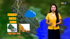 Dự báo thời tiết đêm 18 và ngày 19/9