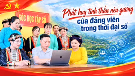 Phát huy tinh thần nêu gương của đảng viên trong thời đại số