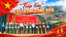 “Tiếp lửa” khát vọng cống hiến