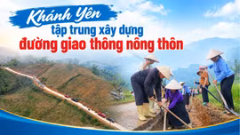 Khánh Yên tập trung xây dựng đường giao thông nông thôn