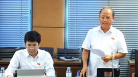 Đoàn đại biểu Quốc hội tỉnh Lào Cai tham gia góp ý hoàn thiện các dự án luật về kinh tế, tài chính