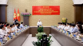 Đoàn khảo sát số 1 của Đảng ủy Quốc hội làm việc với tỉnh Lào Cai