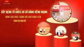 Lào Cai: Xây dựng tổ chức cơ sở đảng vững mạnh, nâng cao chất lượng đội ngũ đảng viên trong giai đoạn mới