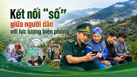 Kết nối “số” giữa người dân với lực lượng biên phòng